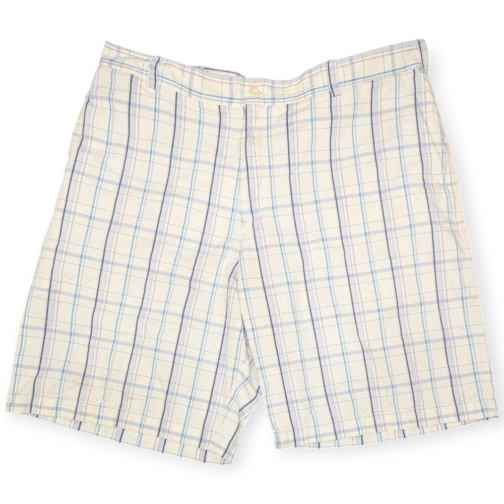 Nike Men's Golf Plaid Shorts With Non-Slip Waist Band SZ 38 Golf Performance